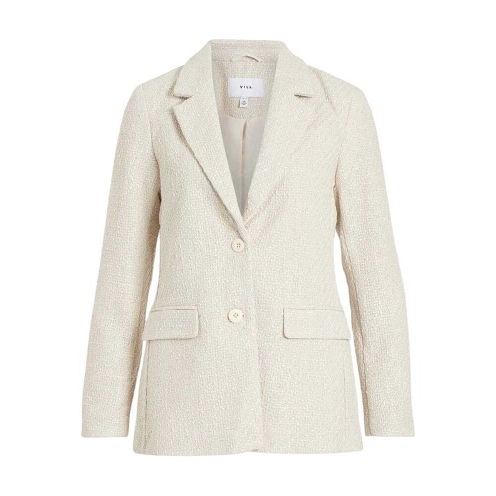 Vila Womens/Ladies Viemmi Bouclé Tailored Blazer / Birch